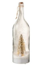 bouteille décorative noel or ref 8131-37€